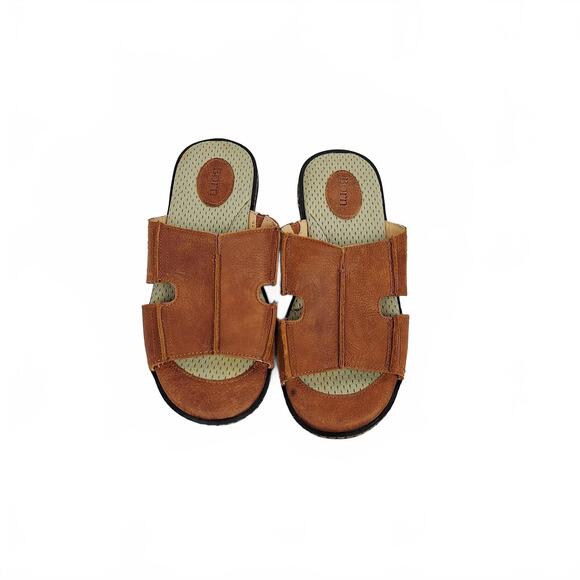 Born Women’s Sandles Brown Leather Size 7 - Picture 1 of 6